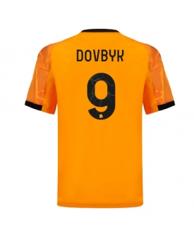 Billige Fotballdrakt AS Roma Artem Dovbyk #9 Replika Bortedrakt 2025-26 Kortermet Billige Fotballdrakt AS Roma Artem Dovbyk #9 Replika Bortedrakt 2025-26 Kortermet